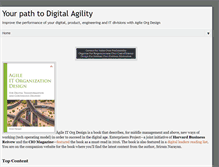 Tablet Screenshot of agileorgdesign.com
